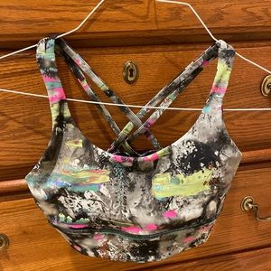 Lululemon energy long line bra
